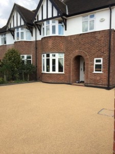 Completed Resin Stone Driveway